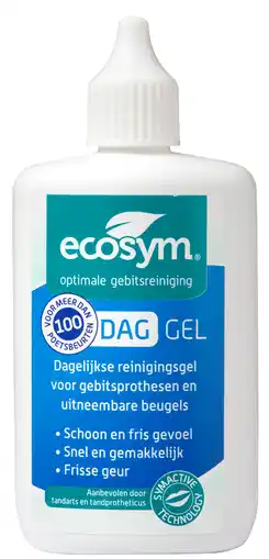 De Online Drogist Ecosym gebitsreiniger dag gel 100ml aanbieding