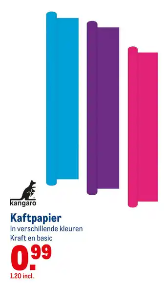 Makro Kangaro Kaftpapier aanbieding