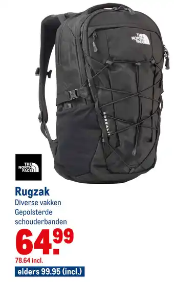 Makro The North Face Rugzak aanbieding