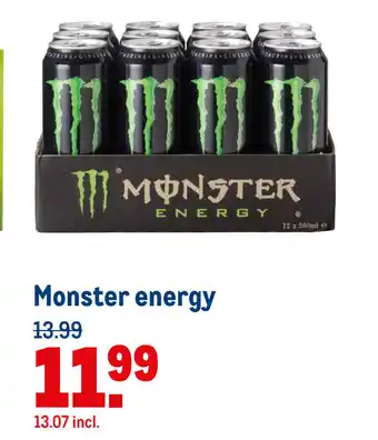 Makro Monster Energy 12*500ml aanbieding