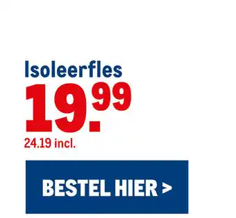 Makro Isoleerfles aanbieding