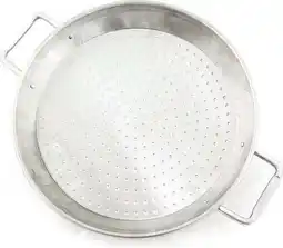 Intratuin The bastard paella pan zilver d 36 cm aanbieding