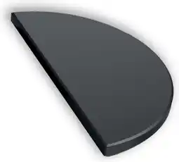 Intratuin The bastard barbecue half moon stone medium 30 x 15 x 1,5 cm aanbieding