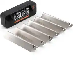 Intratuin The bastard barbecue grillplaat zilver l 3 x b 15 x h 14 cm aanbieding