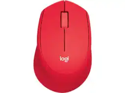 MediaMarkt Logitech m330 silent plus red aanbieding