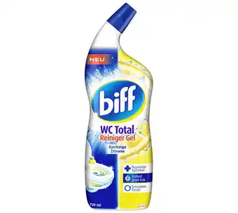 Voordeeldrogisterij Biff toiletreiniger gel sparkling lime - 750 ml aanbieding