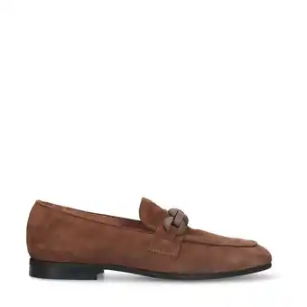 Wehkamp Manfield suède loafers cognac aanbieding