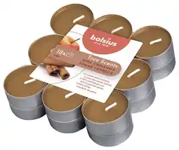 Welkoop Bolsius true scents geur - waxinelichtjes - apple-cinnamon aanbieding