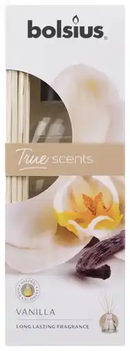 Welkoop Bolsius true scents - geurstokjes - vanille aanbieding