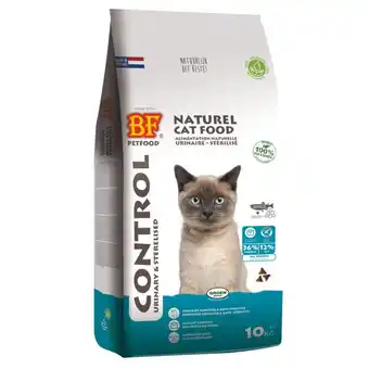Welkoop Bf petfood control urinary & sterilised - kattenvoer - 10 kg aanbieding