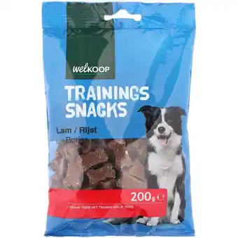 Welkoop Welkoop lam en rijst botjes - hondensnack - lam - rijst - 200 gram aanbieding