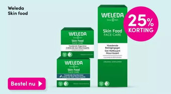 DA Weleda Skin food aanbieding