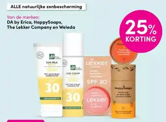 DA DA by Erica, HappySoaps, The Lekker Company en Weleda aanbieding