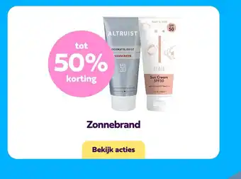 Plein.nl Zonnebrand aanbieding