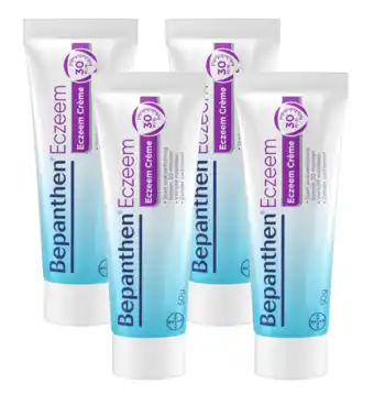 De Online Drogist Bepanthen eczeem crème 4x50gr aanbieding