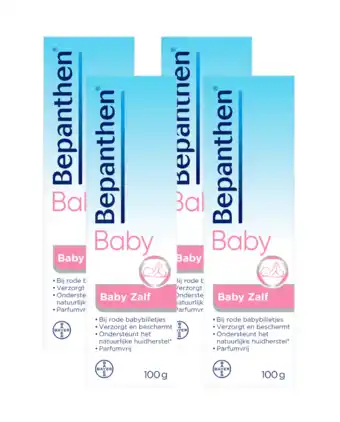 De Online Drogist Bepanthen baby zalf 4x100gr aanbieding