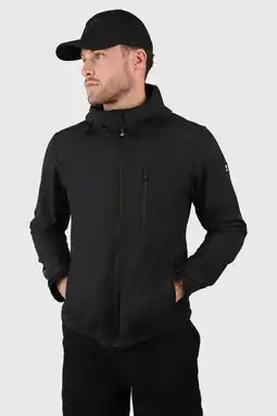 Wehkamp Brunotti outdoor softshell jas mib zwart aanbieding