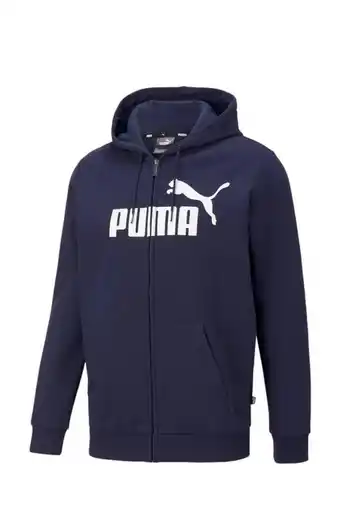 Wehkamp Puma sweatvest donkerblauw aanbieding
