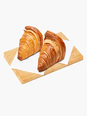 Flink De stadsbakkerij croissants 2st 60g aanbieding
