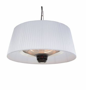 Toppy Sunred heater artix hanging 1800 terrasverwarmer wit aanbieding