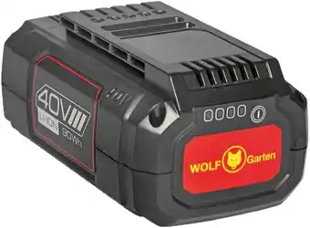 Toppy Wolf-garten lycos 40/250 a accu 2.5 ah aanbieding