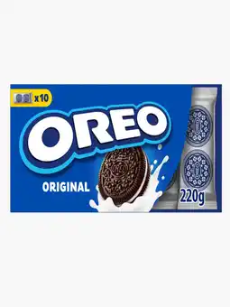 Flink Oreo koekjes original 10 x 22g aanbieding