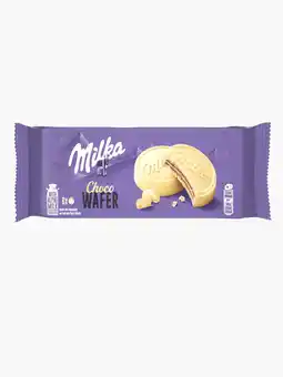 Flink Milka choco wafer koekjes witte chocolade 6 x 30g aanbieding