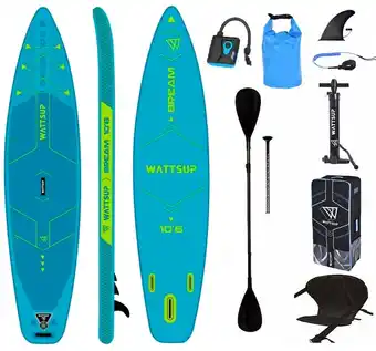 Toppy Wattsup bream opblaasbaar supboard set aanbieding