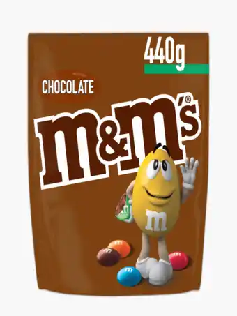 Flink M&m's choco 400g aanbieding