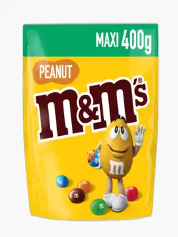 Flink M&m's pinda 400g aanbieding