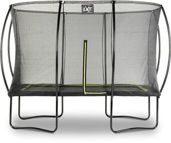 Toppy Exit silhouette trampoline met net - 305 x 214 cm - zwart aanbieding