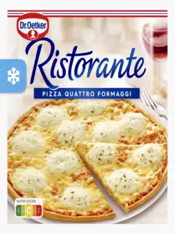 Flink Dr. oetker ristorante pizza quattro formaggi 340gr aanbieding