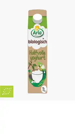 Flink Arla biologisch halfvolle yoghurt 1l aanbieding