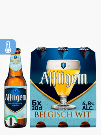 Flink Affligem belgisch wit 6x30cl aanbieding