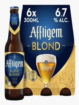 Flink Affligem blond 6-pack 6.7% 30cl aanbieding
