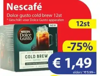 Die Grenze Nescafé 12 st aanbieding