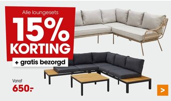 Kwantum Alle loungesets aanbieding