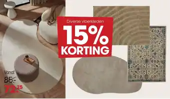 Kwantum Diverse vloerkleden aanbieding