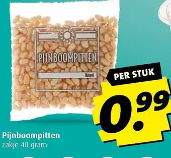 Boni Pijnboompitten zakje 40 gram aanbieding