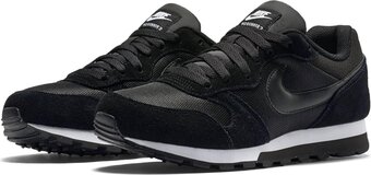 Bol.com Nike wmns md runner 2 sneakers dames - black/black-white aanbieding