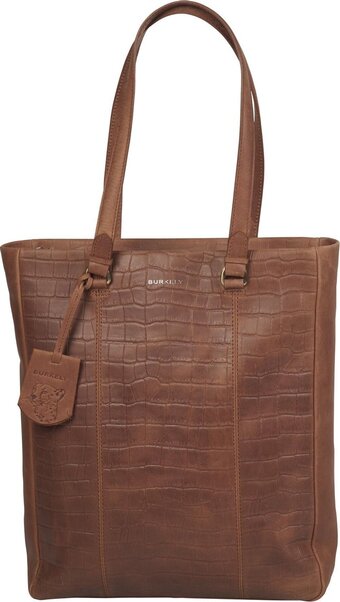 Bol.com Burkely by bol.com dames jans shopper 13.3'' - cognac aanbieding