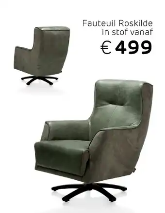 Henders & Hazel Fauteuil Roskilde in stof aanbieding