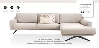 Xooon DESIGN HOEKSOFA "ZILVANO" aanbieding