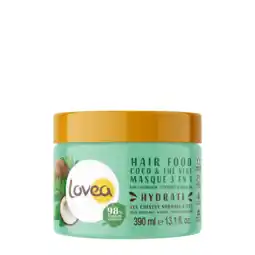 De Online Drogist Lovea 3-in-1 haarmasker - kokos & groene thee 390ml aanbieding