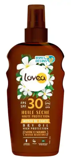 De Online Drogist Lovea dry oil spray spf30 150ml aanbieding