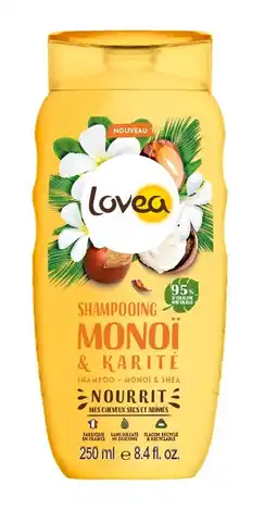 De Online Drogist Lovea shampoo - monoï & shea 250ml aanbieding