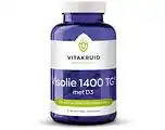De Online Drogist Vitakruid visolie 1400 tg met d3 capsules 90sg aanbieding