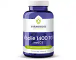 De Online Drogist Vitakruid visolie 1400 tg met d3 capsules 90sg aanbieding
