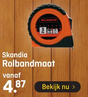 Hubo Skandia Rolbandmaat aanbieding