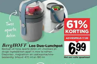 Vomar Voordeelmarkt Berghoff® leo duo-lunchpot aanbieding